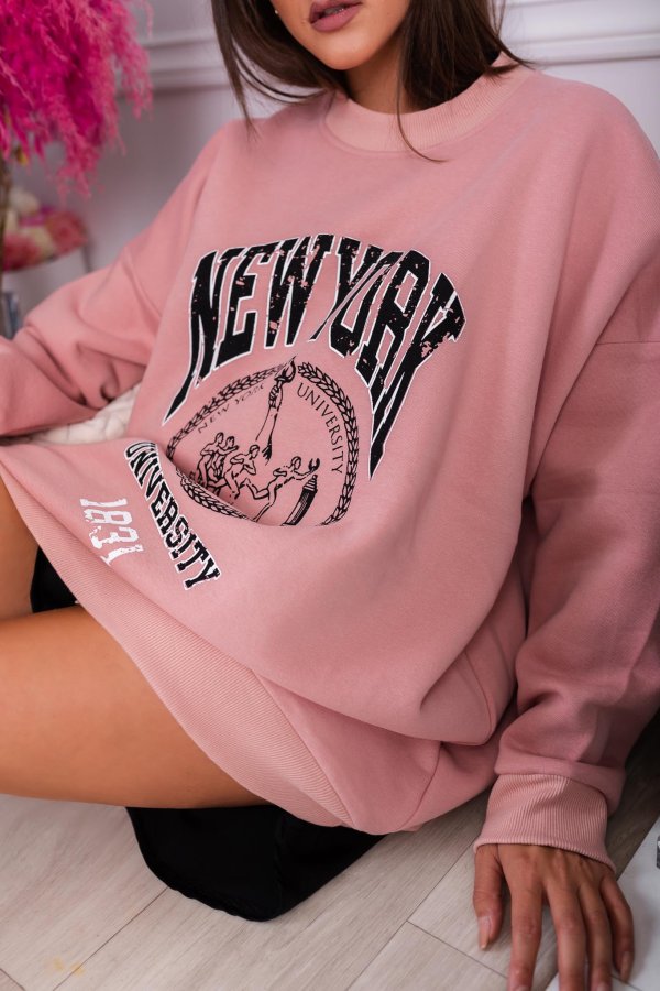ACTIVEWEAR Nyu φούτερ μπλούζα ροζ