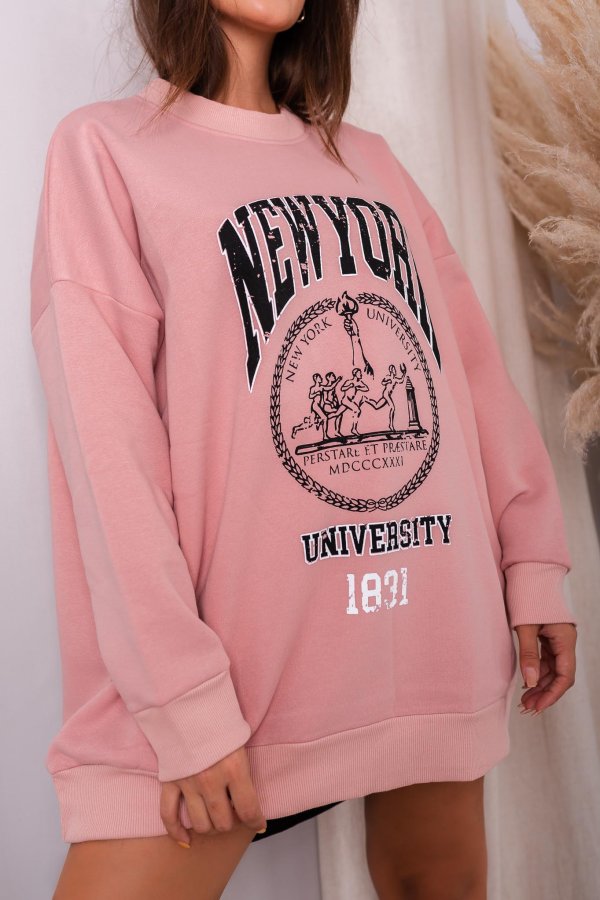 ACTIVEWEAR Nyu φούτερ μπλούζα ροζ