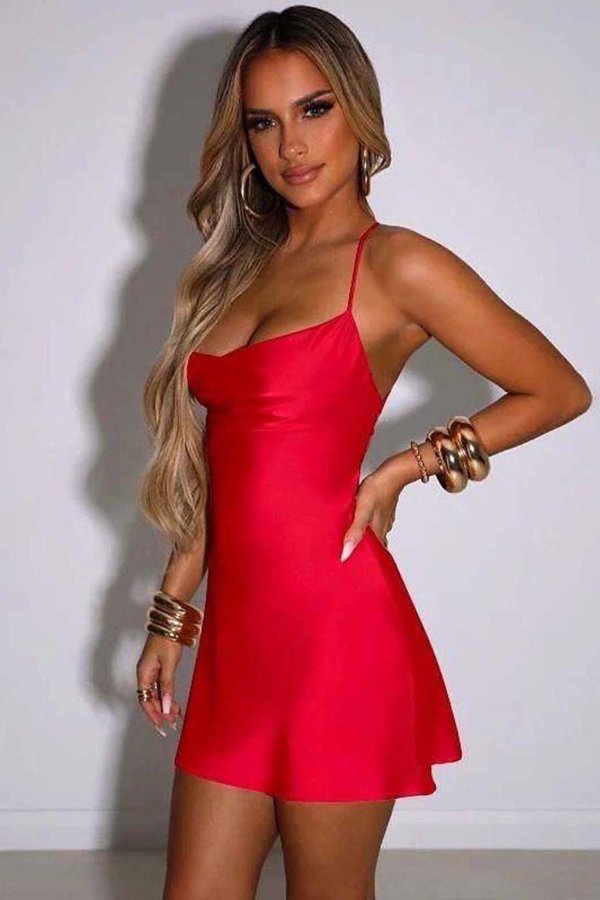 BEST SELLERS Penny Φόρεμα κόκκινο