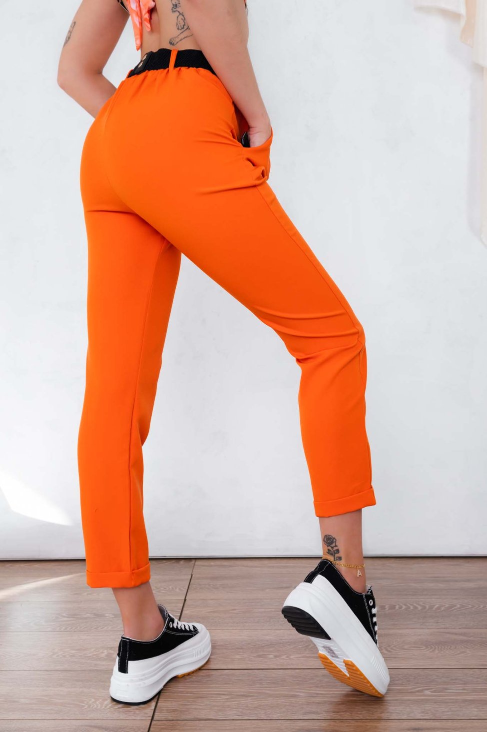 Lennox παντελόνι πορτοκαλί