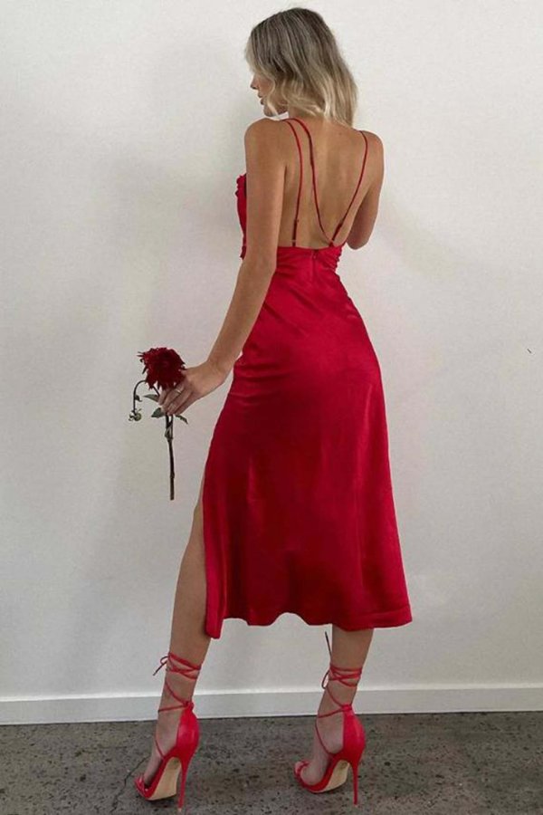 SPICY DRESSES Matejo φόρεμα κόκκινο