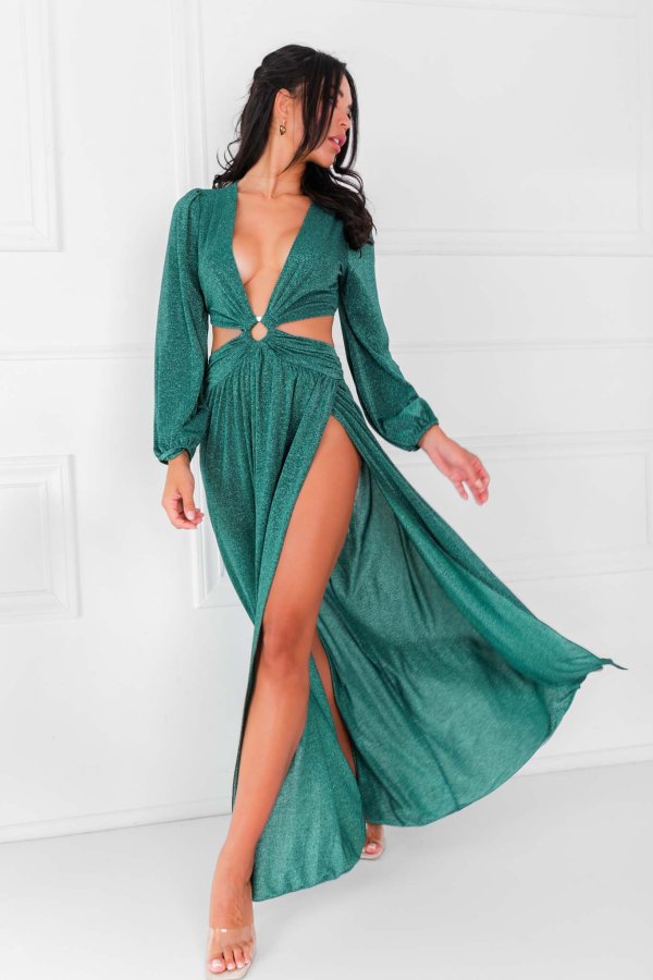 ΜΑΞΙ ΦΟΡΕΜΑΤΑ Faerie φόρεμα πράσινο