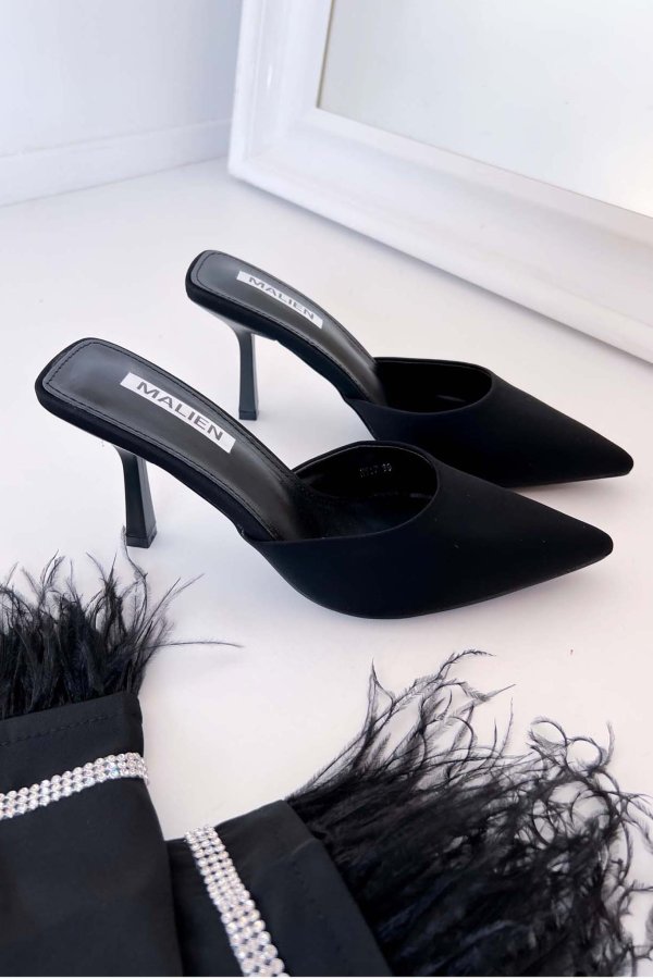 Mules Laguna mules μαύρο