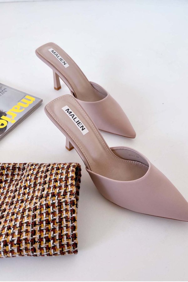 Mules Laguna mules μπεζ