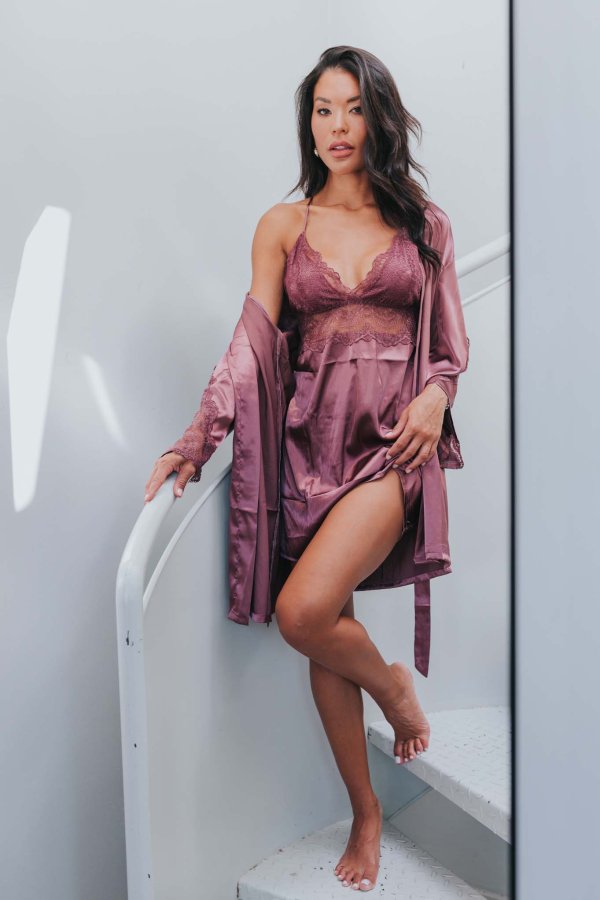 HOMEWEAR Natalia σετ homewear σάπιο μήλο
