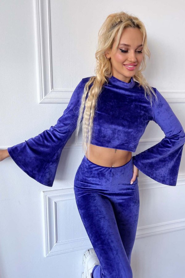 ΦΟΥΤΕΡ/ΦΟΡΜΕΣ Boldy τοπ blue purple