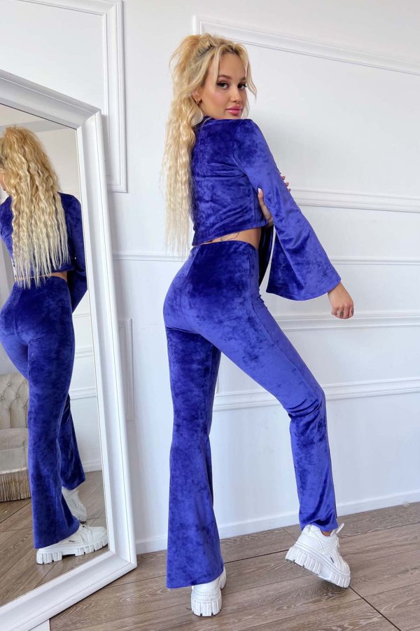 ΠΑΝΤΕΛΟΝΙΑ Cocky παντελόνι blue purple