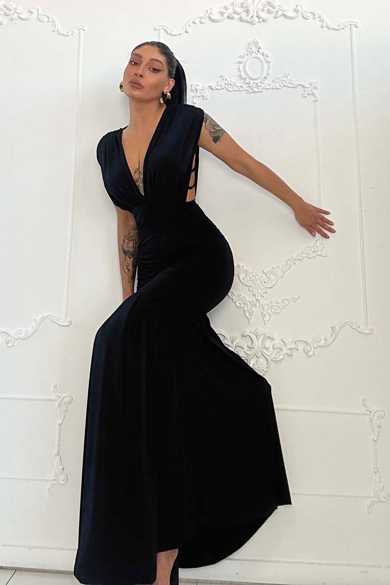 ΦΟΡΕΜΑΤΑ SALES Linette φόρεμα μαύρο