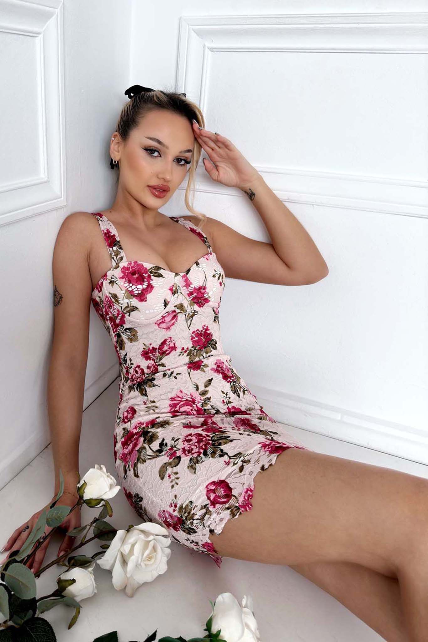BEST SELLERS Ezmae φόρεμα μπεζ