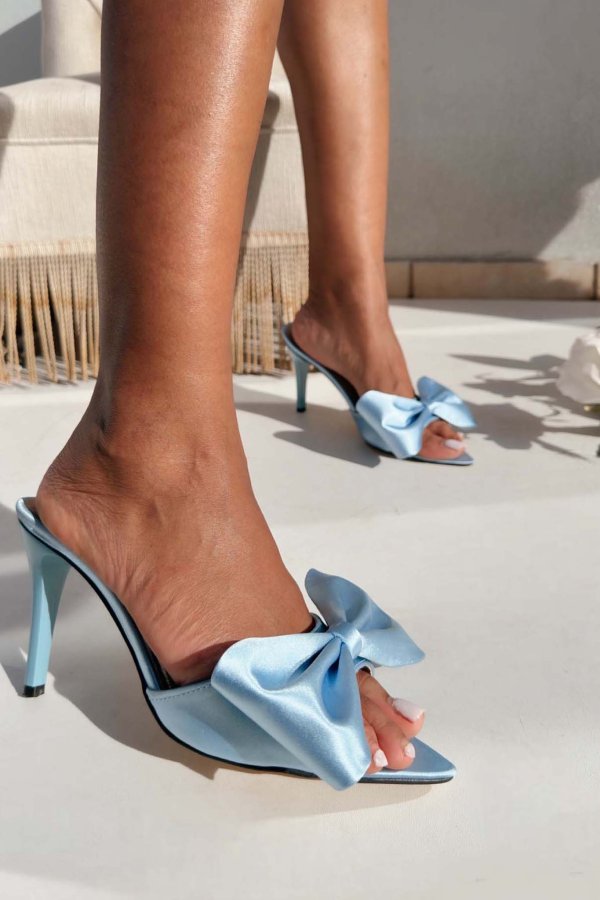 Mules Girly girl mules σιελ