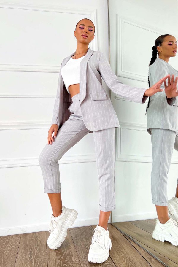TRENDS Kimmy σετ γκρι