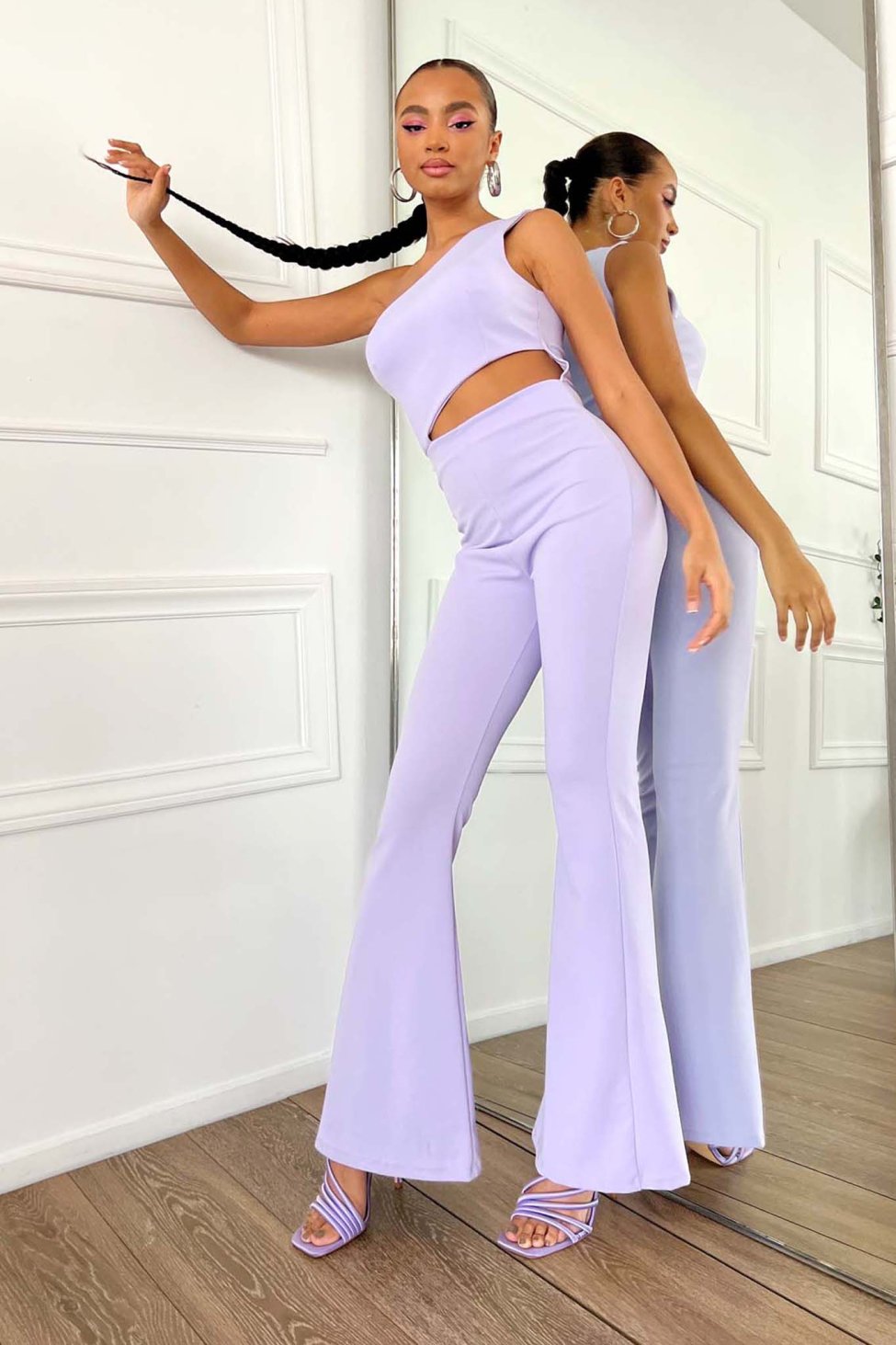 Vex ολόσωμη φόρμα λιλά