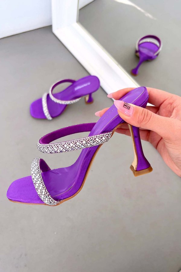 Mules Regalia mules μωβ