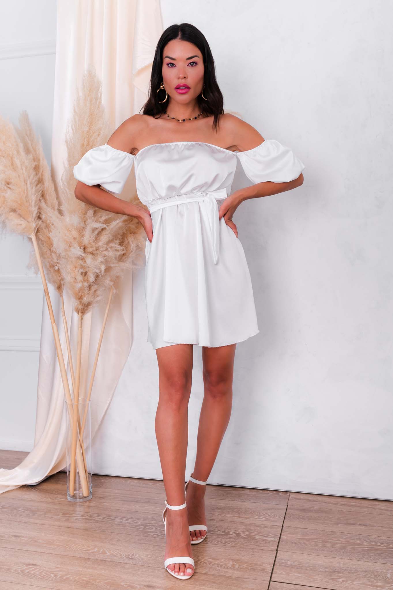 HOT DEALS Leonor φόρεμα λευκό