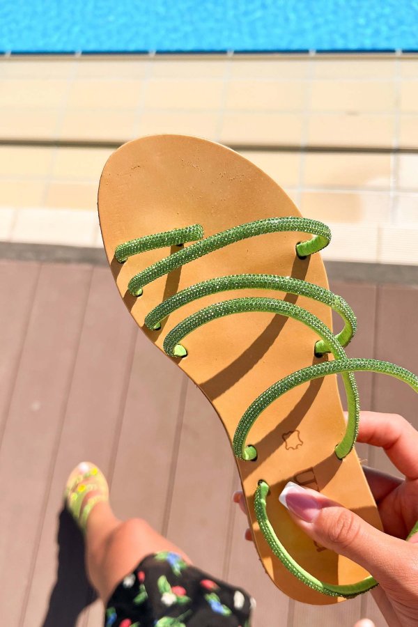 ΣΑΝΔΑΛΙΑ Style σανδάλια lime