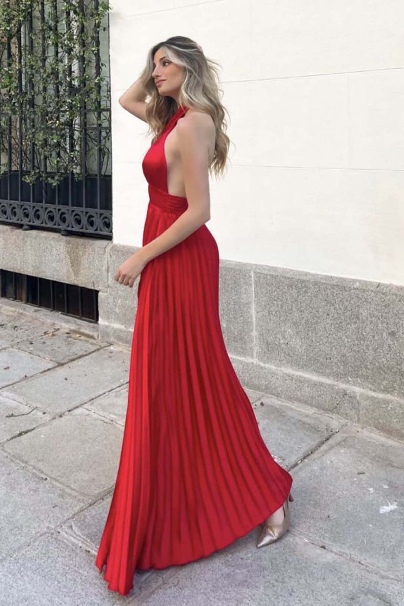 ΝΕΕΣ ΑΦΙΞΕΙΣ Calliope φόρεμα κόκκινο