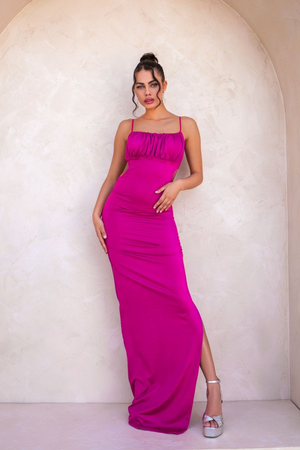 ΦΟΡΕΜΑΤΑ Zizou φόρεμα magenta