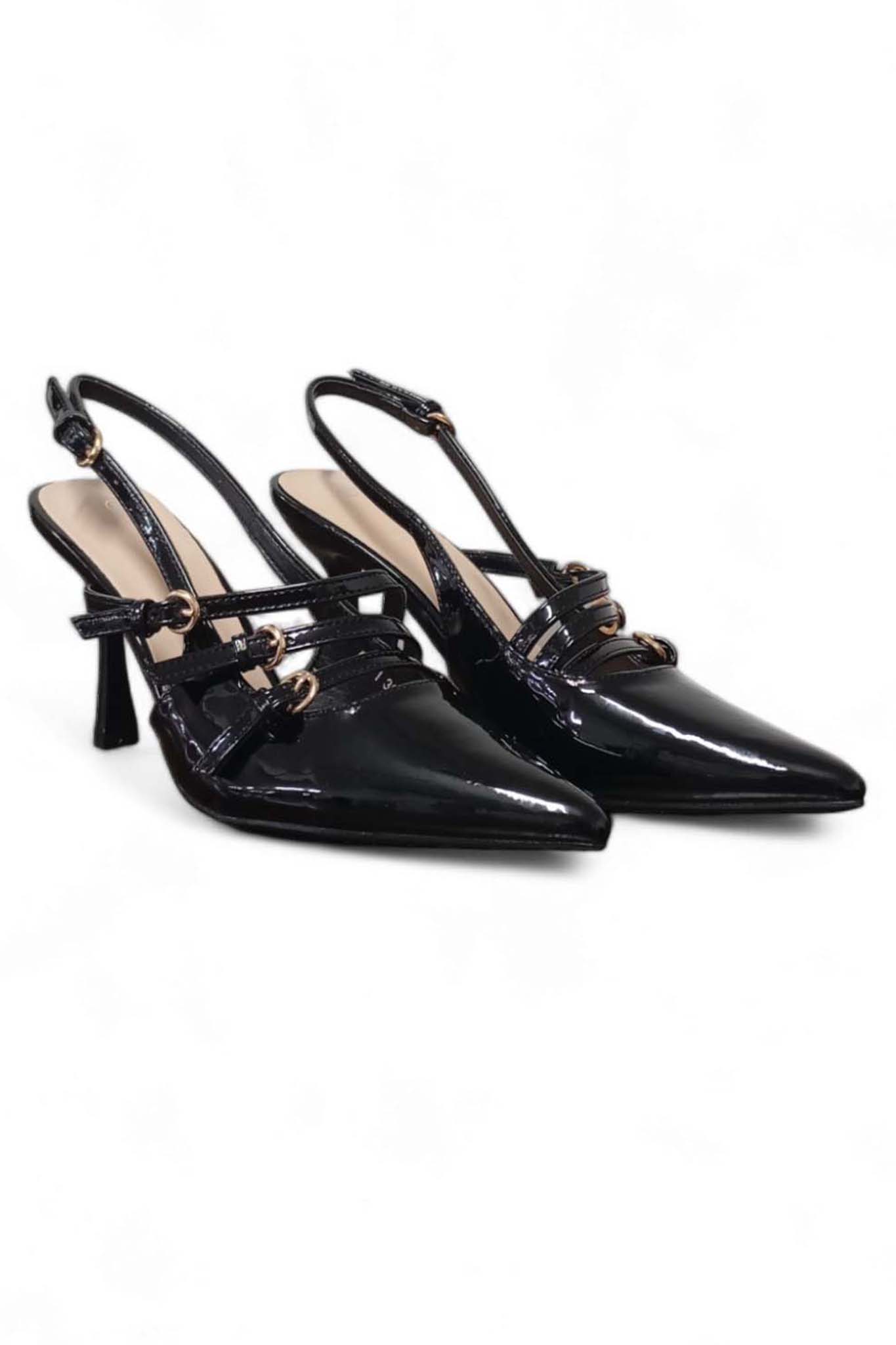 Grey γόβες μαύρο Grey γόβες μαύρο - Image 1