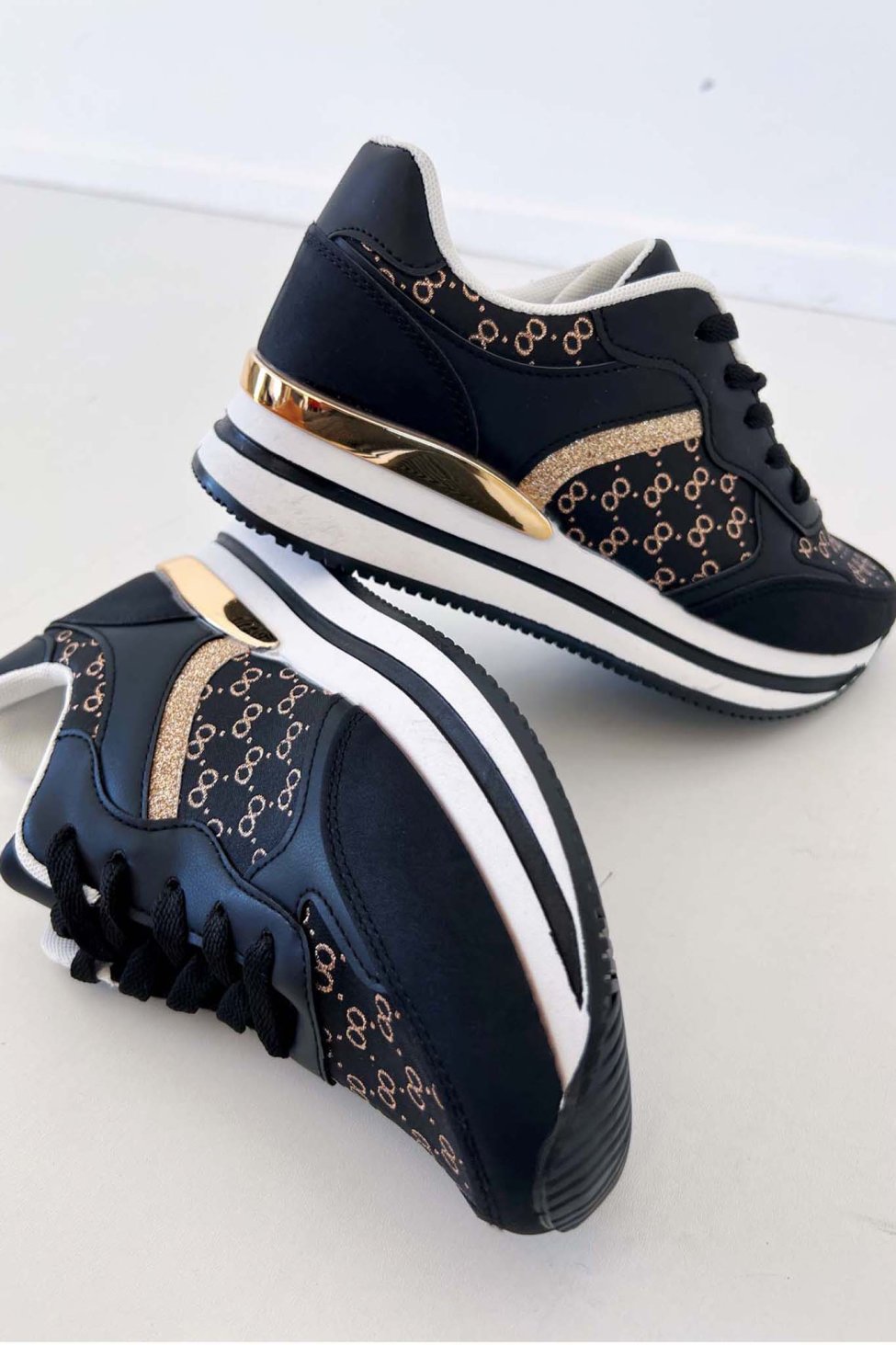 Mirko sneakers μαύρο