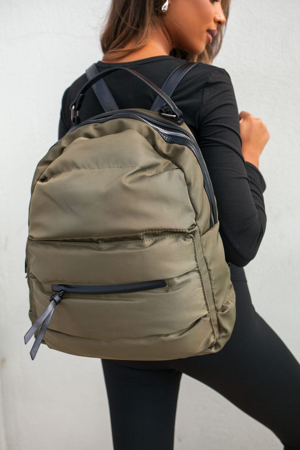 Carry On backpack τσάντα χακί