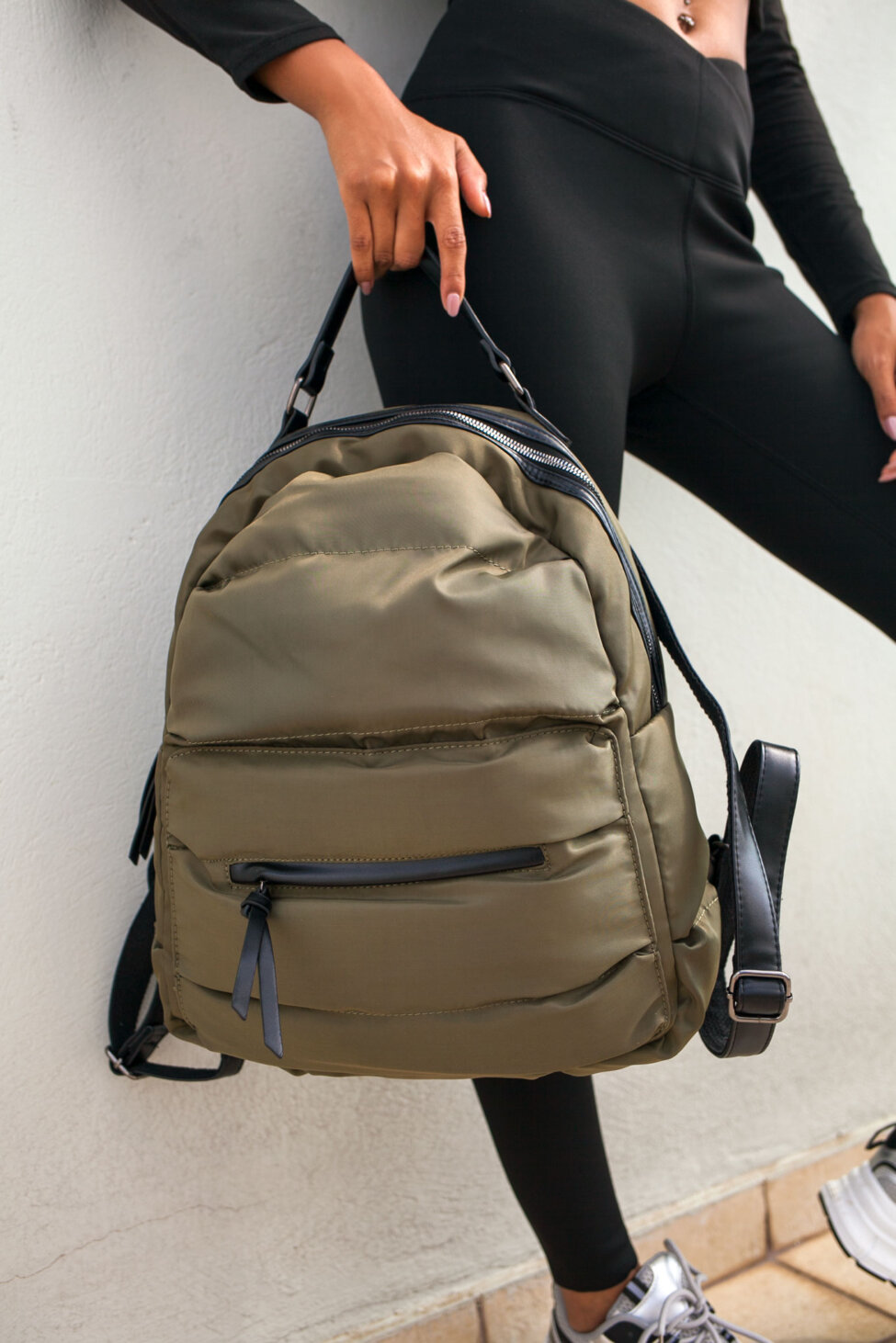 Carry On backpack τσάντα χακί