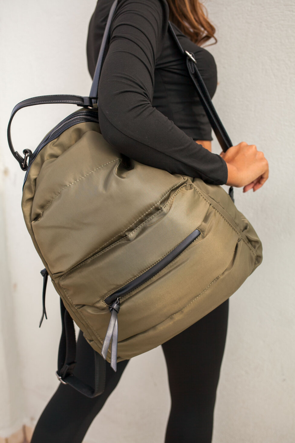 Carry On backpack τσάντα χακί