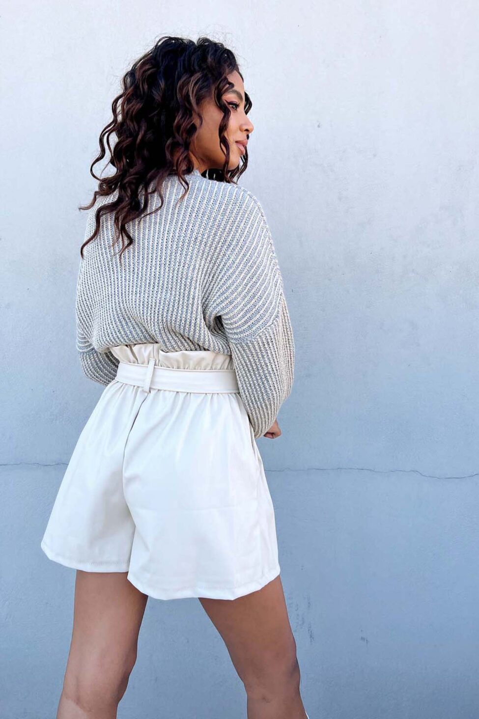 Josef πλεκτό τοπ γκρι - Image 3