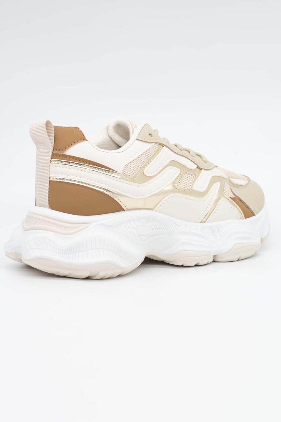 Test sneakers μπεζ