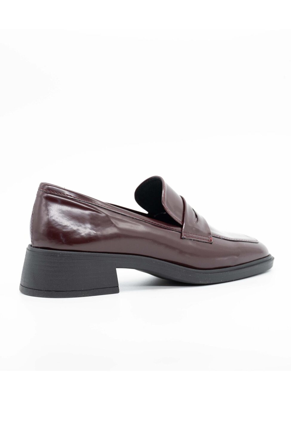 Tomorrow loafers λουστρίνι από οικολογικό δέρμα μπορντό