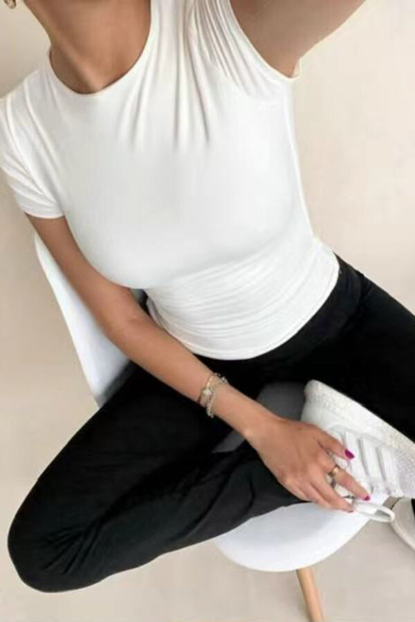 ΤΟΠ Simplicity μπλούζα λευκό