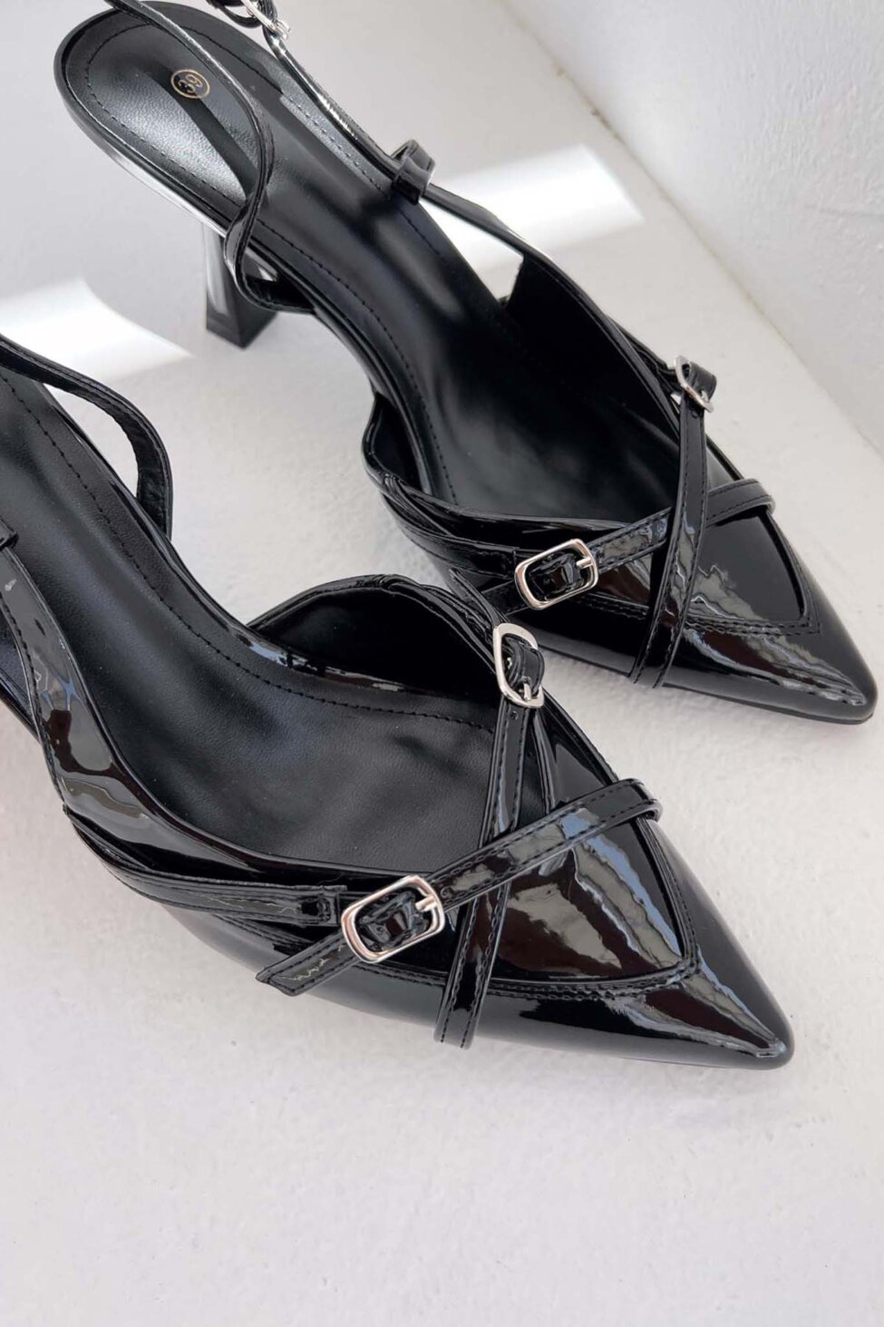 Orina slingback γόβα μαύρο