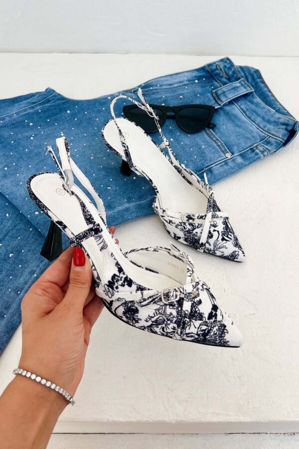 ΝΕΕΣ ΑΦΙΞΕΙΣ Orina slingback γόβα μπλε