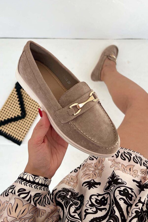 Yarila loafers από οικολογικό δέρμα πούρο