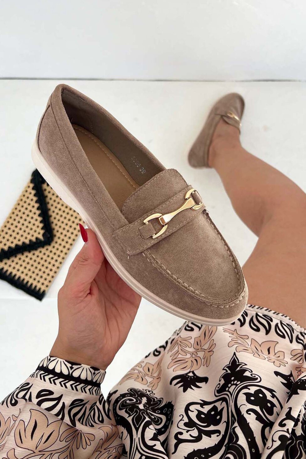 Yarila loafers από οικολογικό δέρμα πούρο