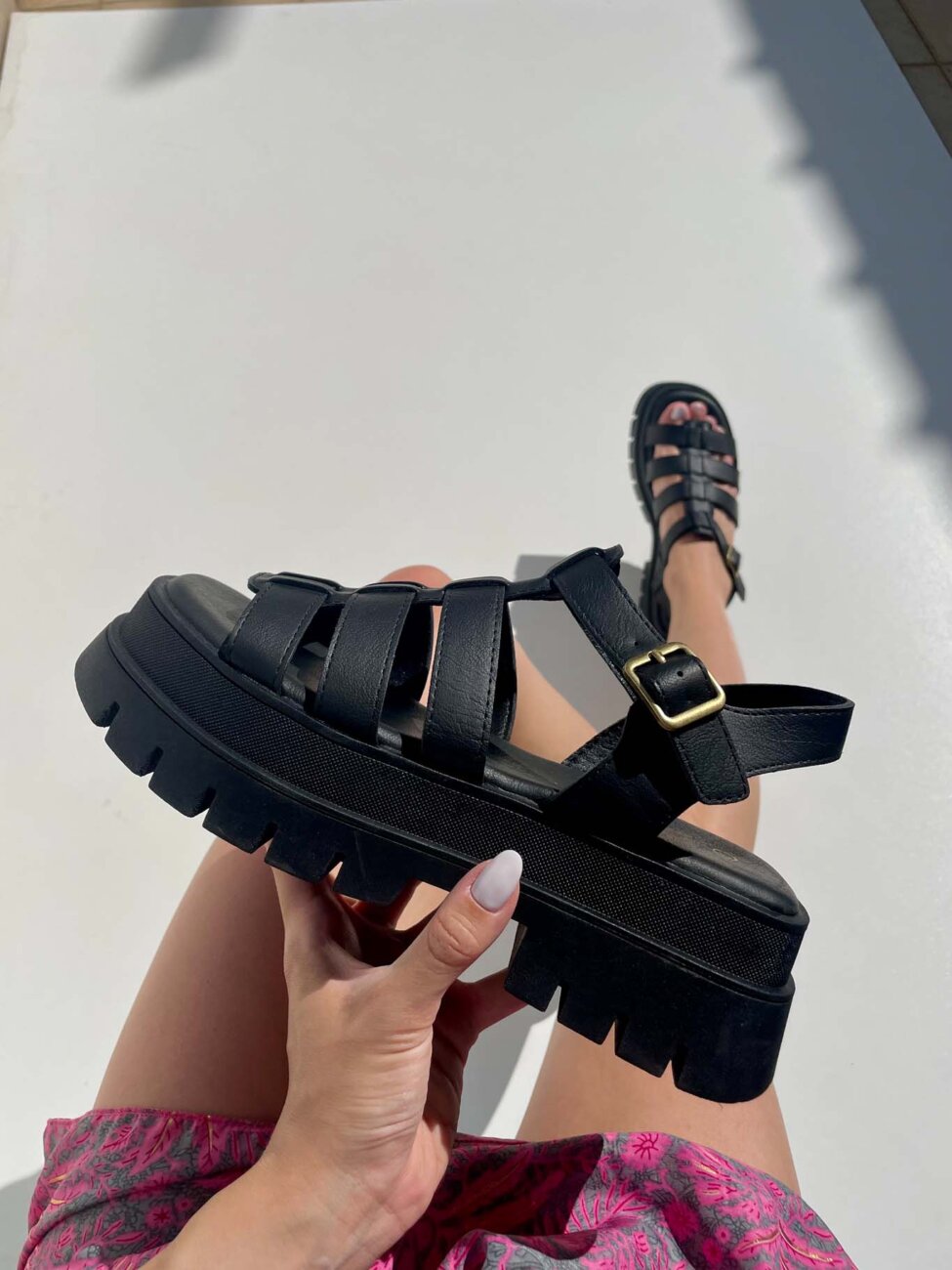 Aloura Flatform μαύρο