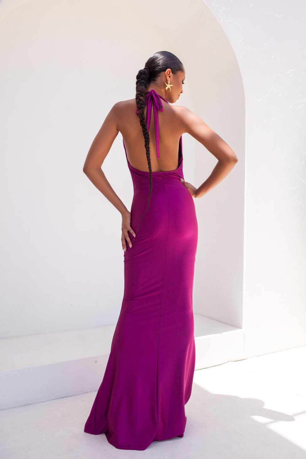 Biloxi φόρεμα magenta
