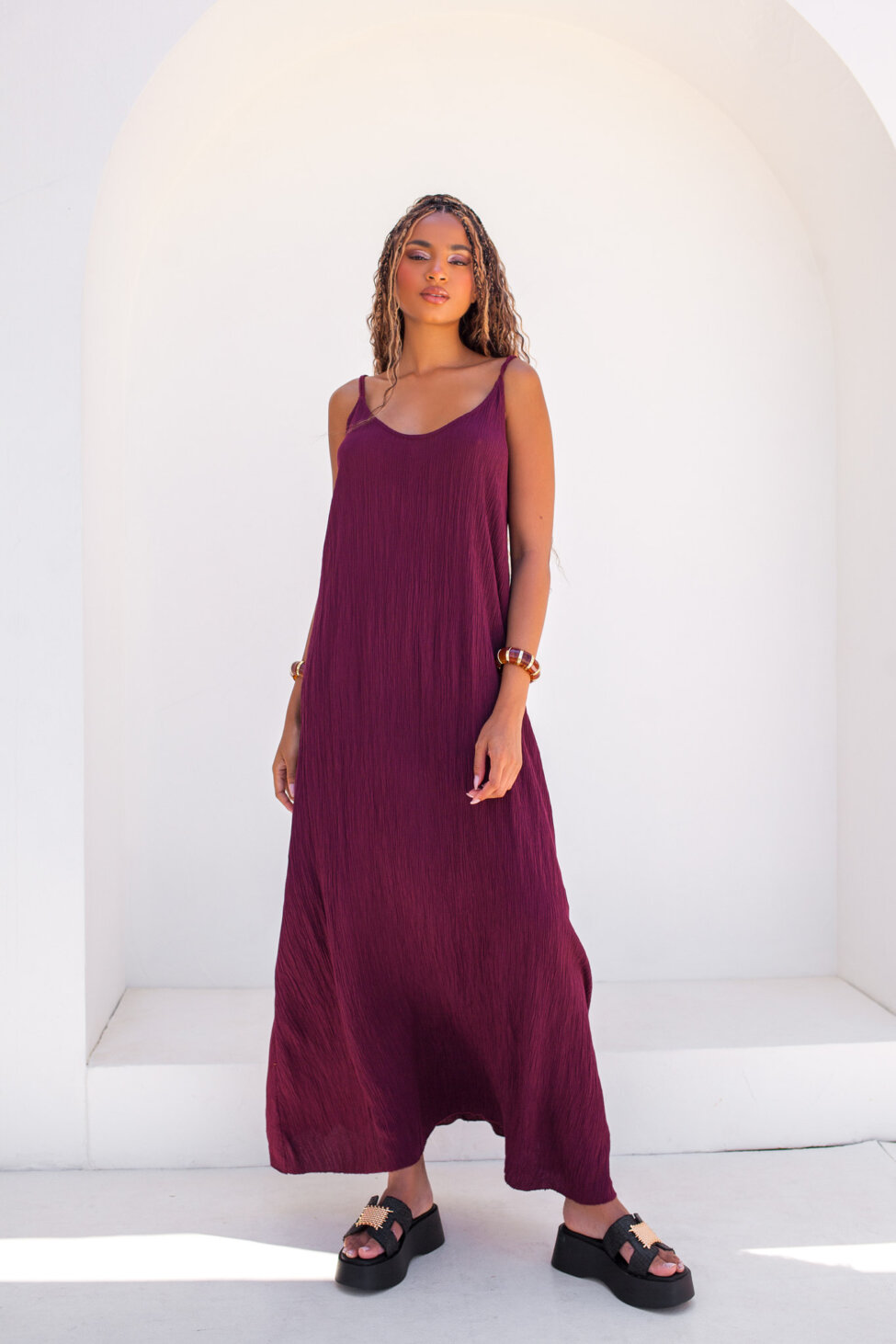 Calluna Φόρεμα μπορντό