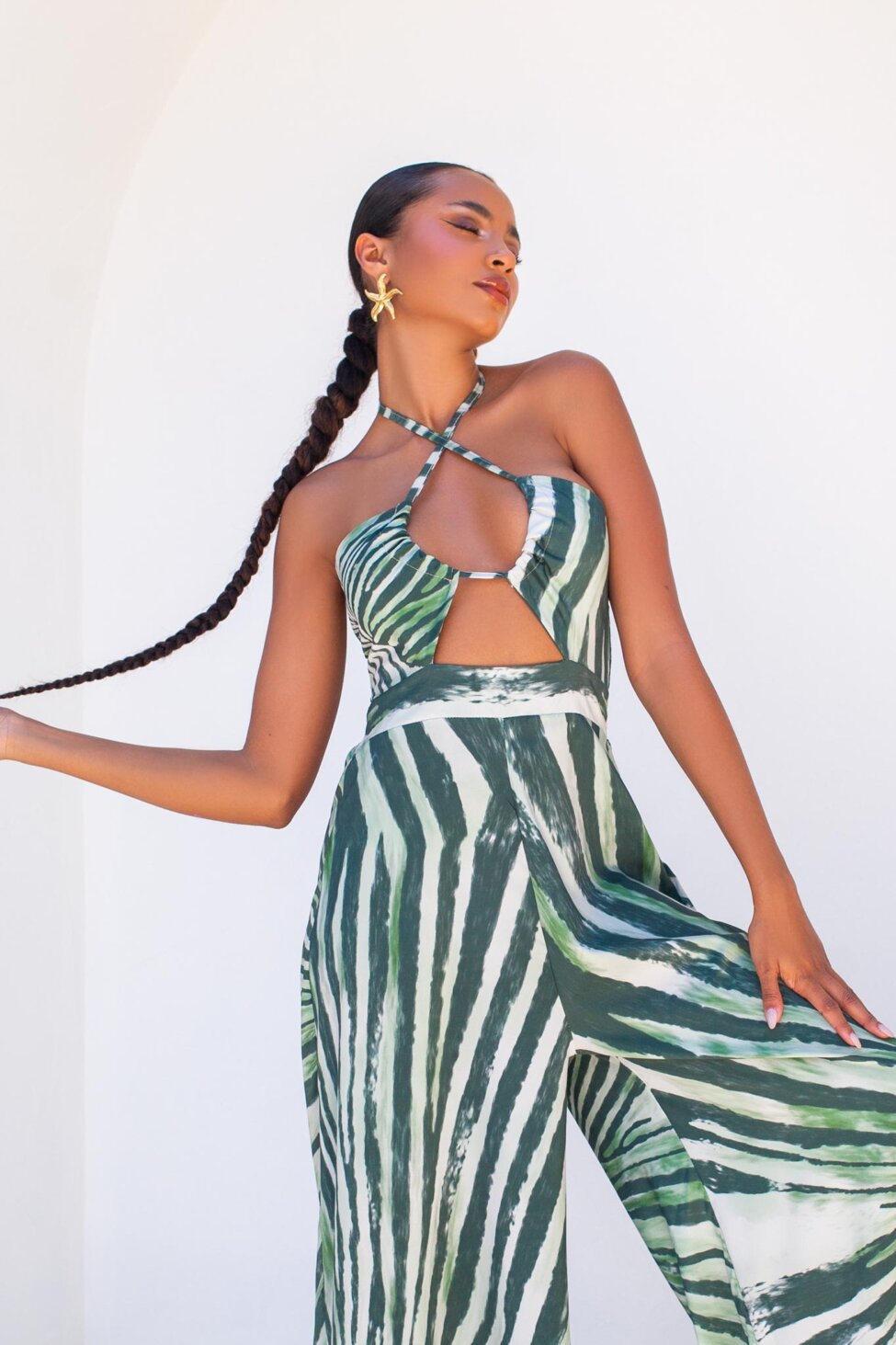 Kendall ολόσωμη φόρμα χακί