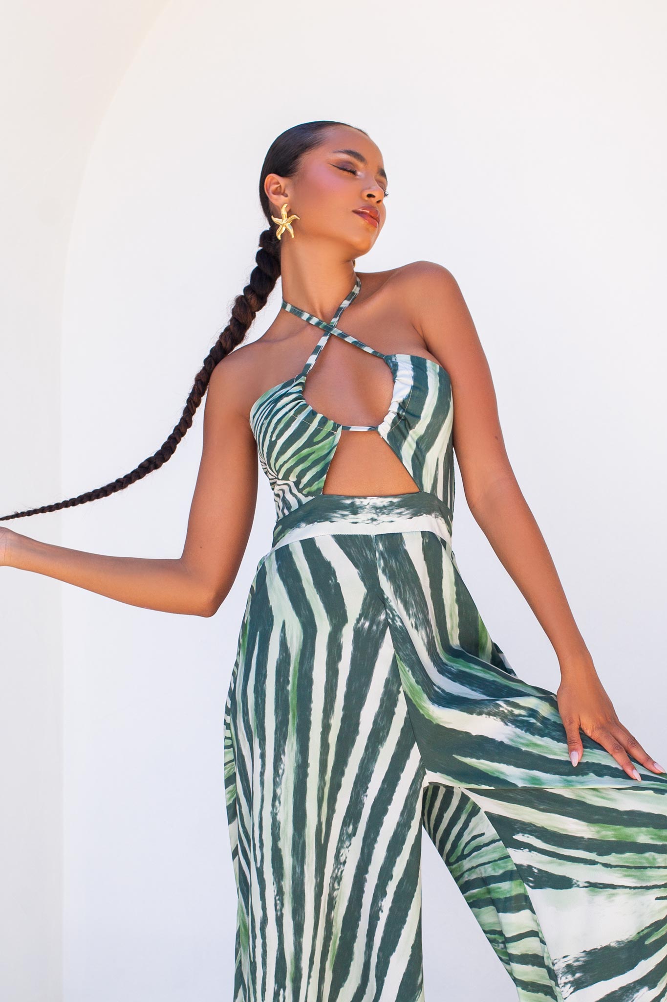 Kendall ολόσωμη φόρμα χακί
