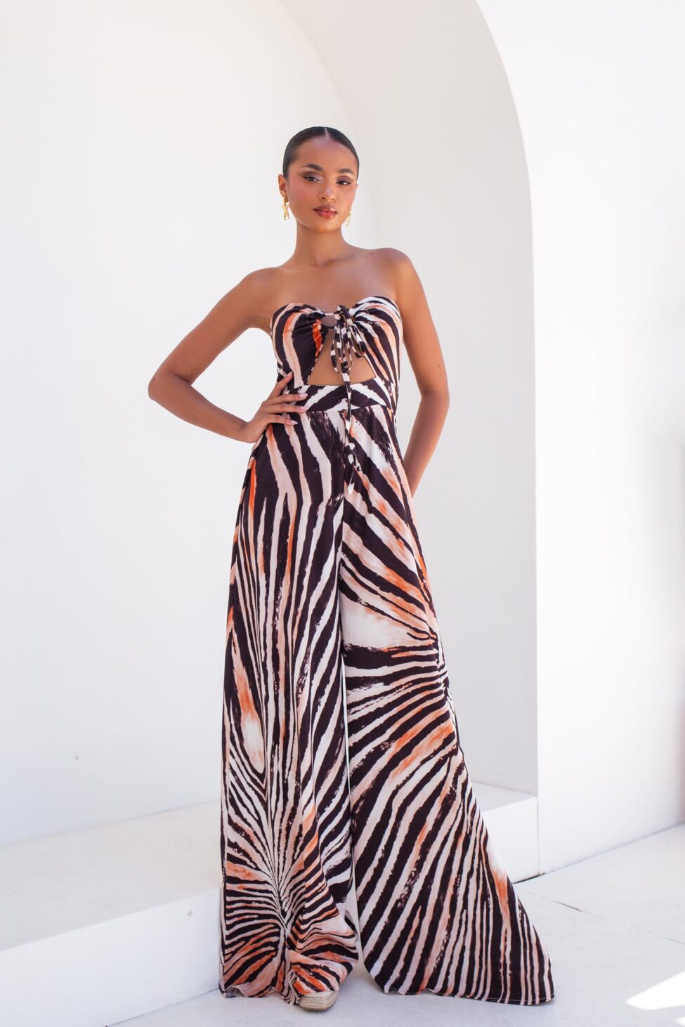 Kendall ολόσωμη φόρμα zebra - Image 4