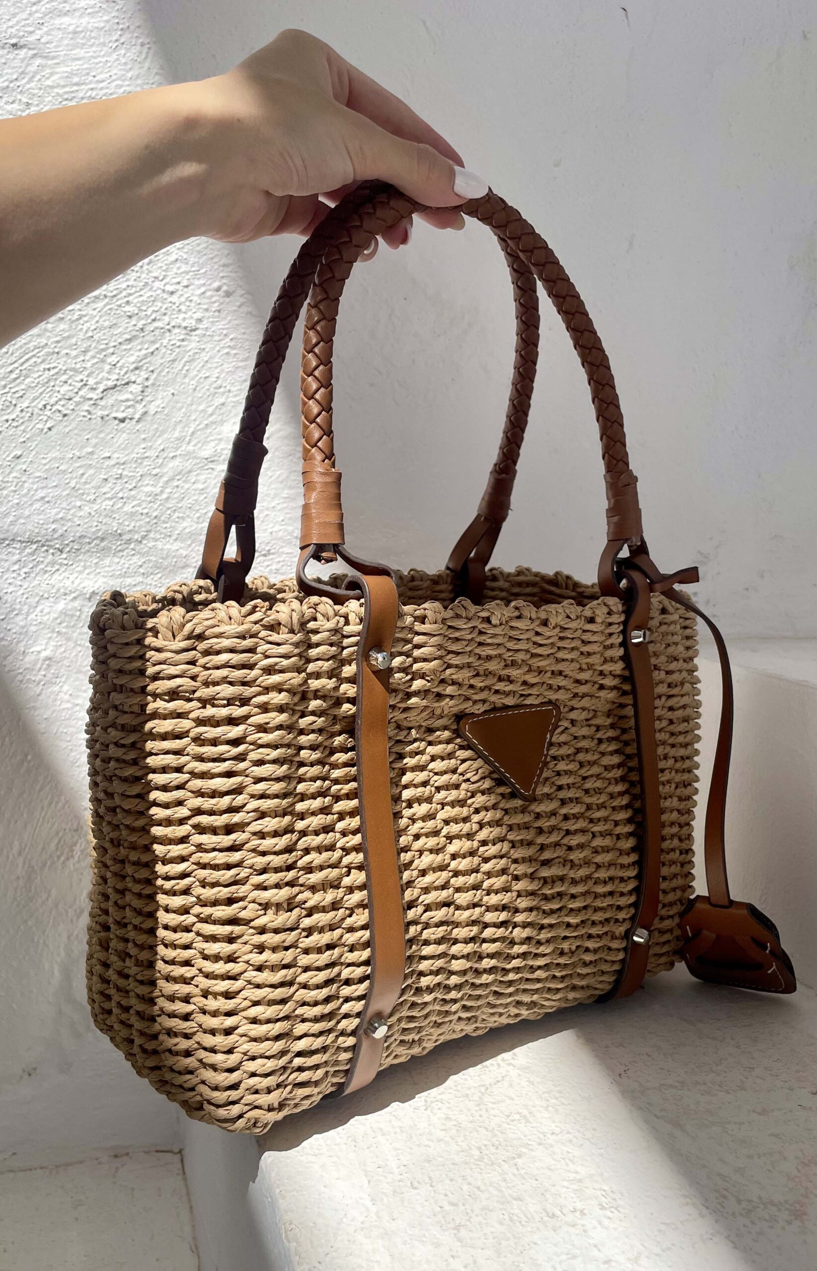 ΑΞΕΣΟΥΑΡ Luna tote τσάντα καφέ