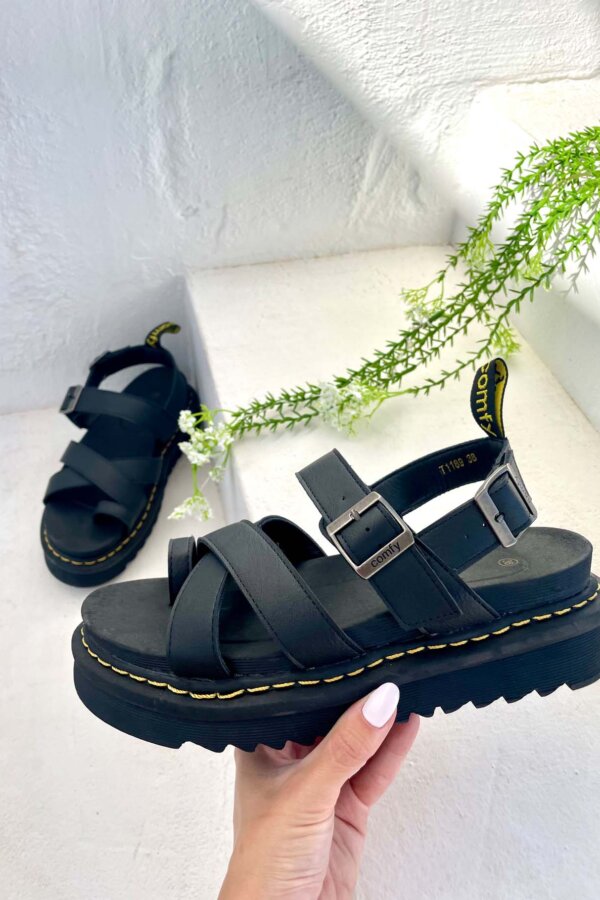 Ravaya flatform μαύρο