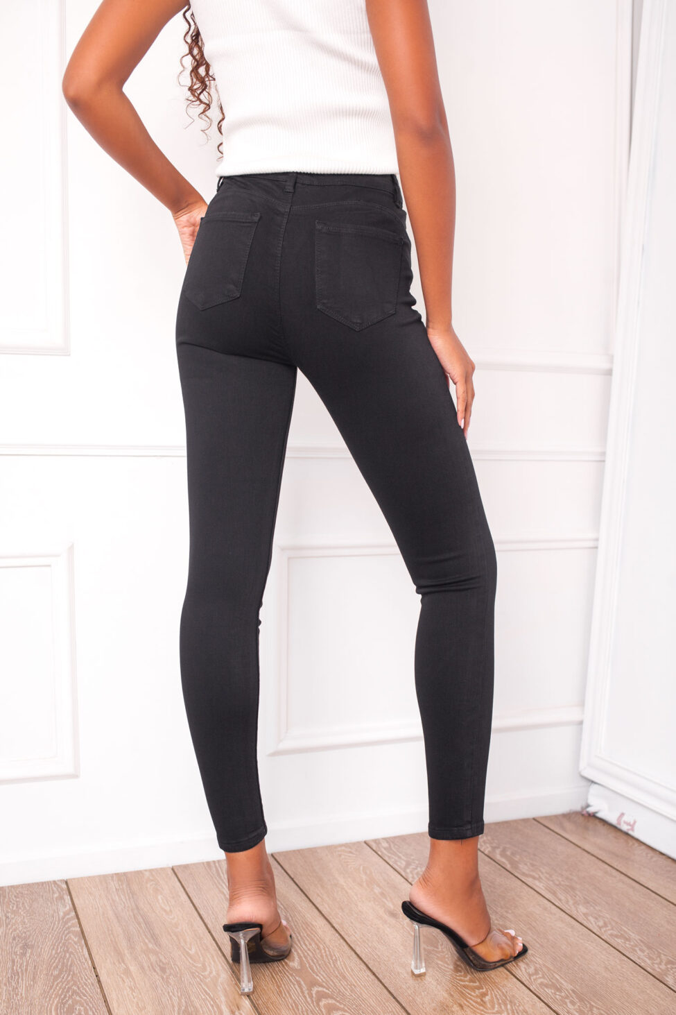 Chief τζιν παντελονί εφαρμοστό μαύρο - Image 3