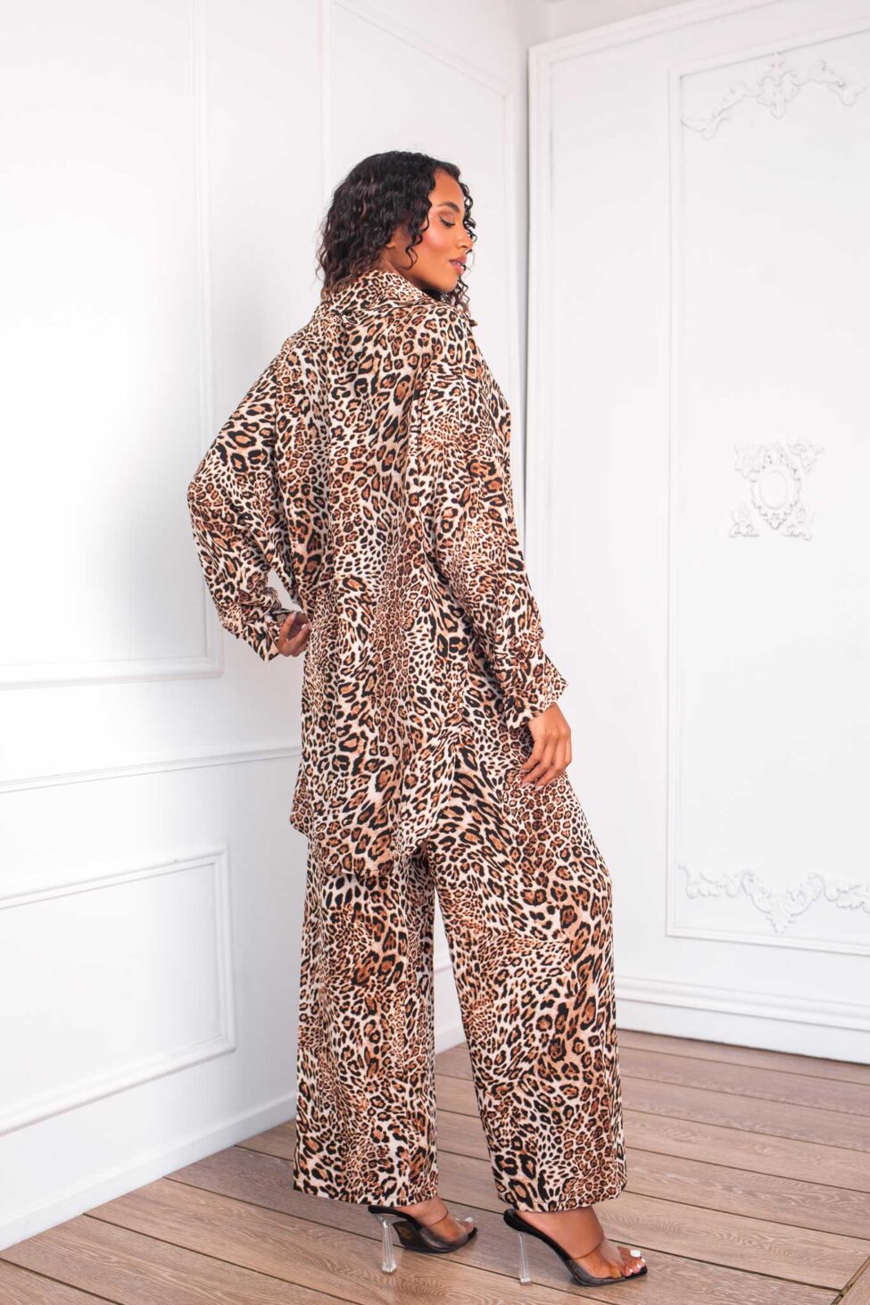 Referee σετ πουκάμισο παντελόνι λεοπάρ - Image 2