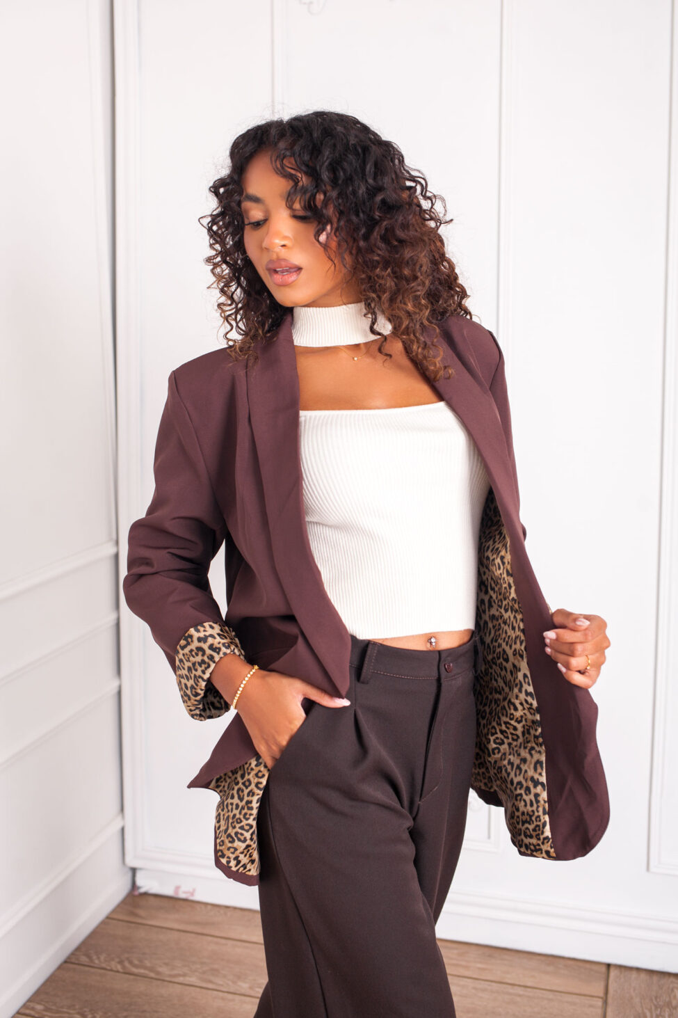 Avonmara σακάκι καφέ - Image 2