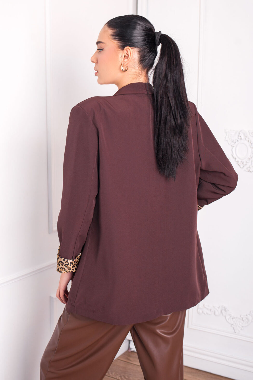 Avonmara σακάκι καφέ - Image 6