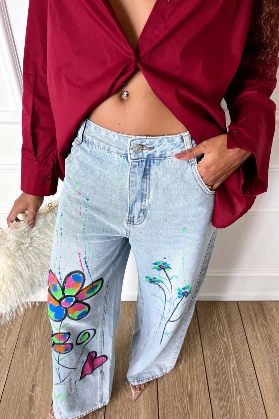 Azalea τζιν μπλε - Image 3