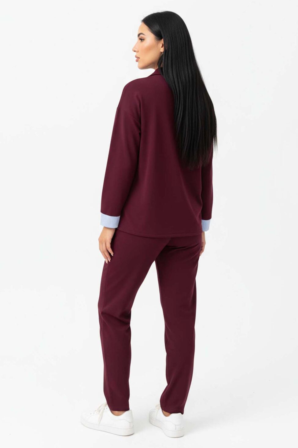 Literature σετ μπλουζα παντελόνι μπορντό - Image 2