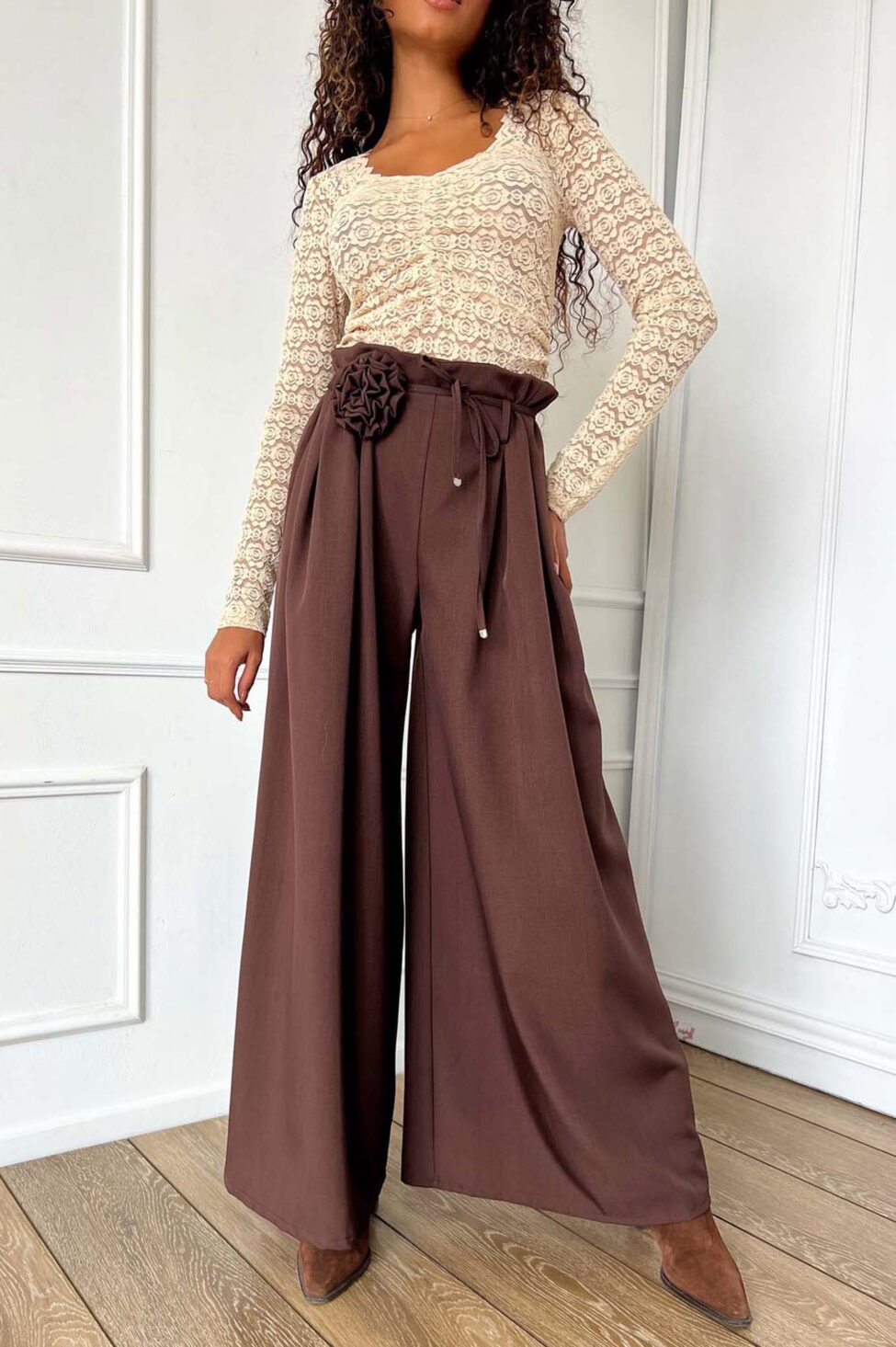 Moana παντελόνα καφέ - Image 2