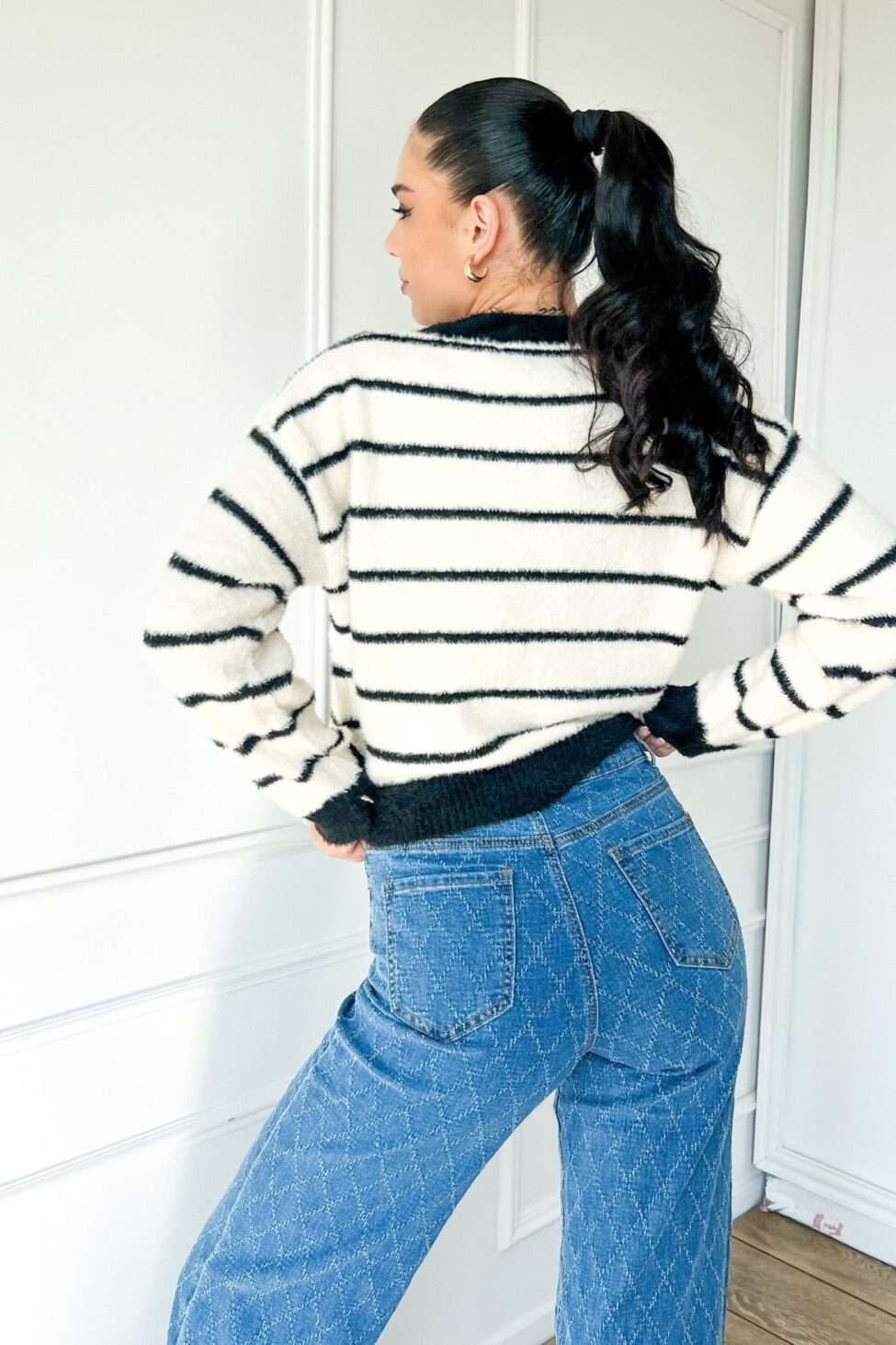 Phipps ζακέτα πλεκτή εκρού - Image 3